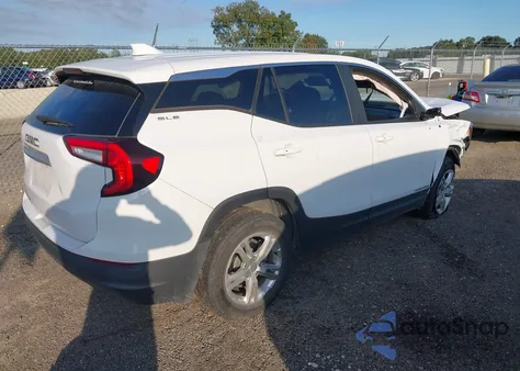 2022 GMC Terrain Fwd Sle from USA, damaged, VIN 3GKALMEV2NL133896